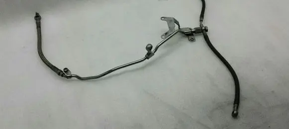 BMW M5 Turbo turbocharger oiling pipe/hose 11367834573