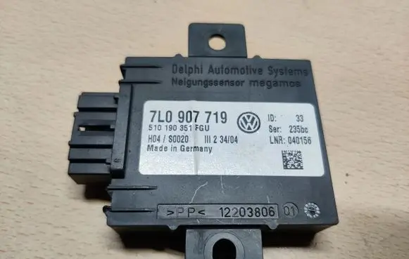 Porsche Cayenne (9PA) Alarm control unit/module 7L0907719