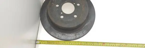 Renault Scenic I Rear brake disc