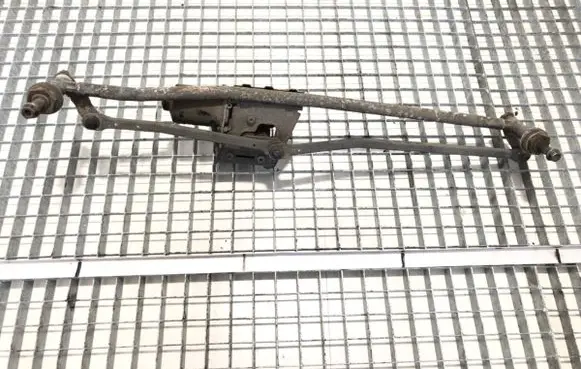 Front wiper linkage and motor