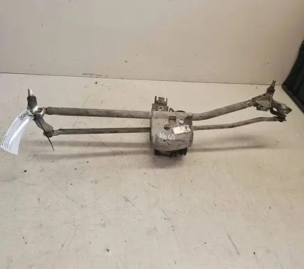 Front wiper linkage and motor