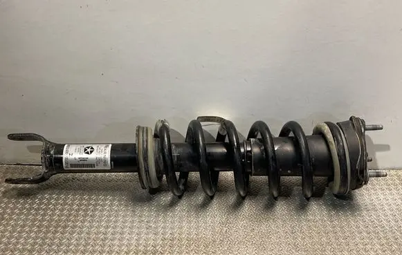 Front shock absorber with coil spring