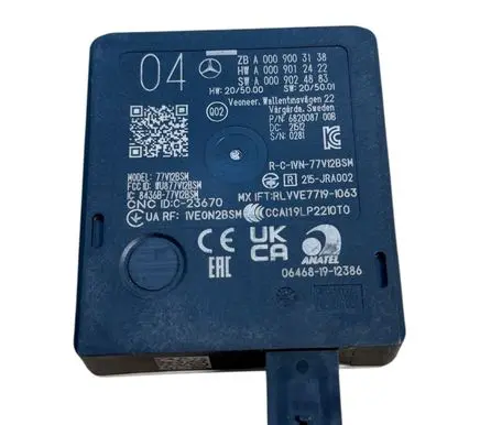Mercedes-Benz C W206 Distronic sensor radar A0009003138 A0009005750