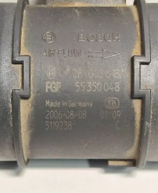 Chevrolet Captiva Mass air flow meter 55350048