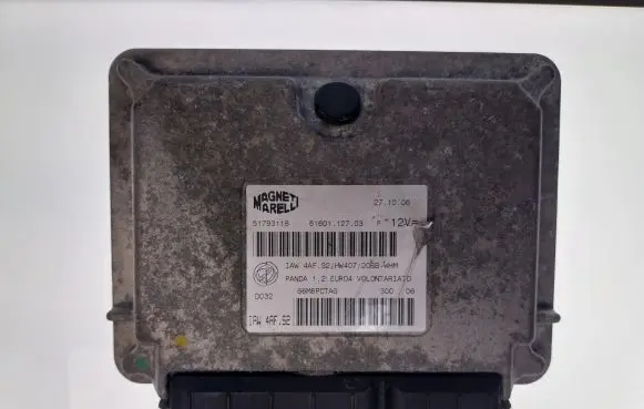 Fiat Panda II Engine control unit/module IAW4AFS2 51793116 6160112703