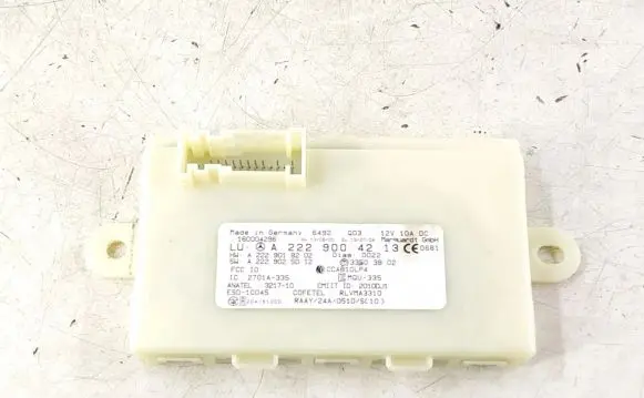 Mercedes-Benz C W205 Keyless (KESSY) go control unit/module 2229004213 2229005412
