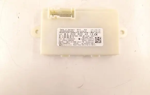Mercedes-Benz GLC X253 C253 Keyless (KESSY) go control unit/module 2229004213 2229005412