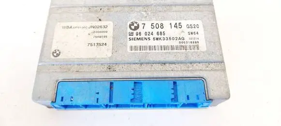 BMW 5 E39 Gearbox control unit/module 7508145