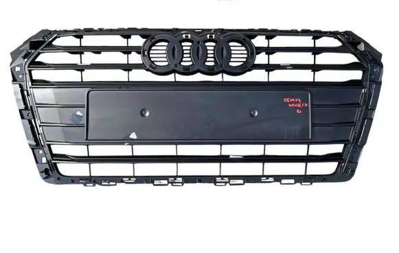 Audi A4 S4 B9 8W Front bumper upper radiator grill 8W0853651 B1A7011001