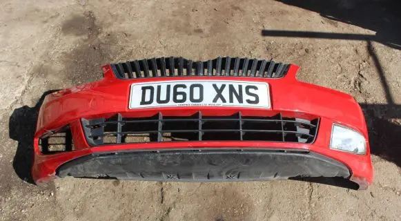 Skoda Fabia Mk2 (5J) Front bumper 5J0807221D