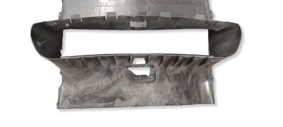 Porsche Cayenne (92A) Intercooler air guide/duct channel 7P5121293C