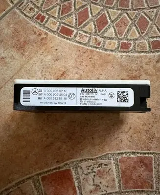 Mercedes-Benz GL X166 Blind spot module A0009050210 A0009024604 A0065428118