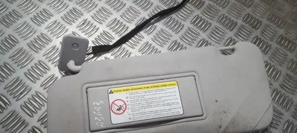 Citroen C5 Sun visor