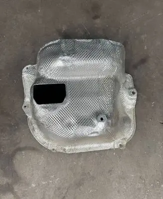 BMW 5 G60 G61 Exhaust heat shield 9881741