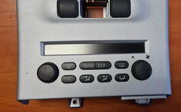 Opel Zafira A Climate control unit 013140984