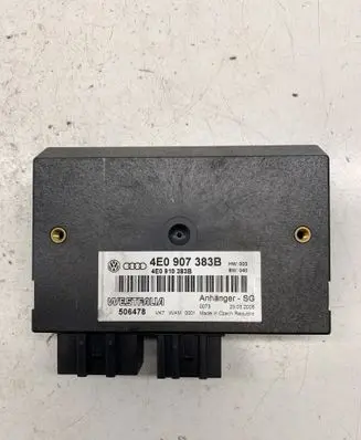 Audi A6 S6 C6 4F Tow bar trailer control unit/module 4E0907383B 4E0910383B