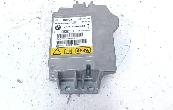 BMW X5M E70 Airbag control unit/module 9240083 0285010258 6577924008302