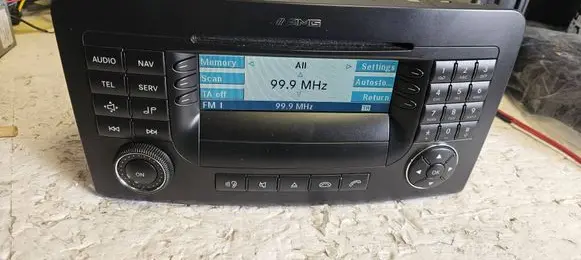 Mercedes-Benz ML W164 Radio/CD/DVD/GPS head unit A1648200879 A2038270062 BE6089