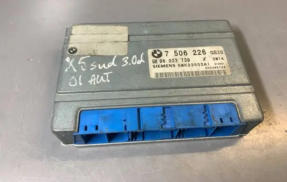BMW X5 E53 Gearbox control unit/module 7506226 96023739 5WK33502A