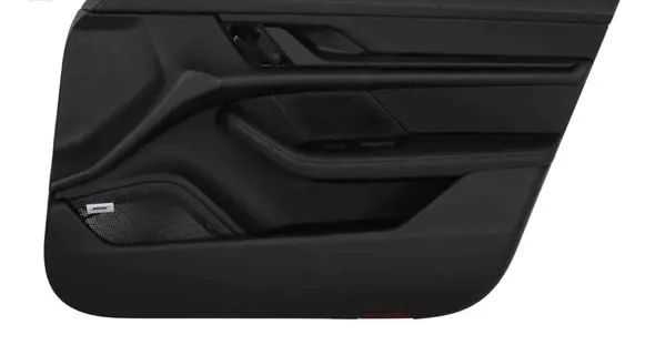 Front door card panel trim