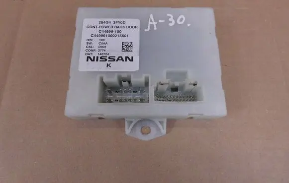 Infiniti QX70 S51 Tailgate/trunk control unit/module 284G43FY0D