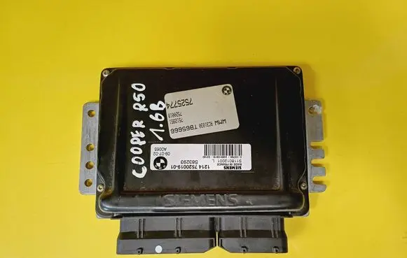 Mini One - Cooper R50 - 53 Engine control unit/module 7520019 7525774