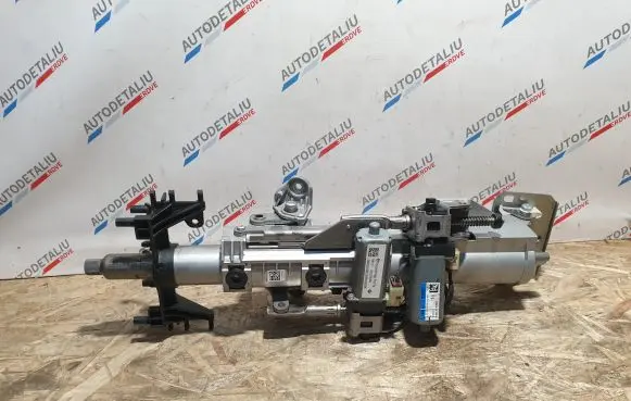 Steering wheel axle