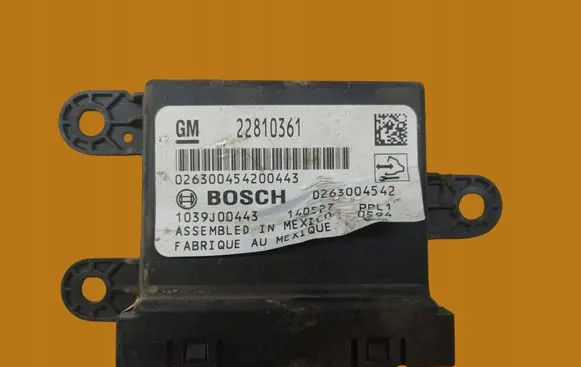 Opel Zafira C Other control units/modules 22810361