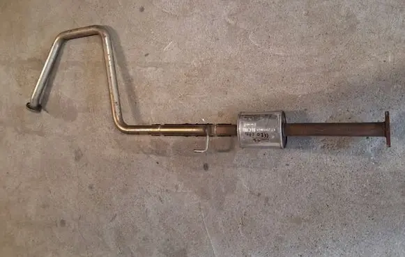 KIA Ceed Middle muffler/silencer JDC00