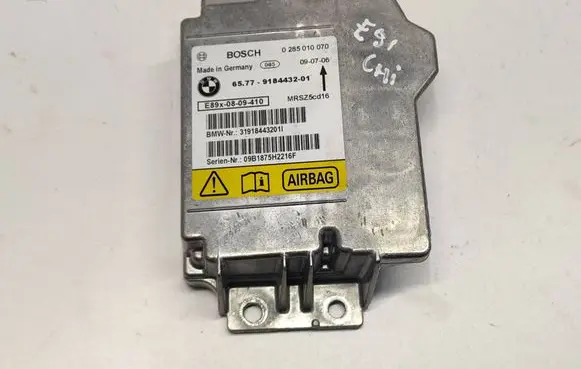 BMW 3 E90 E91 Airbag control unit/module 0285010070 65779184432 9184432