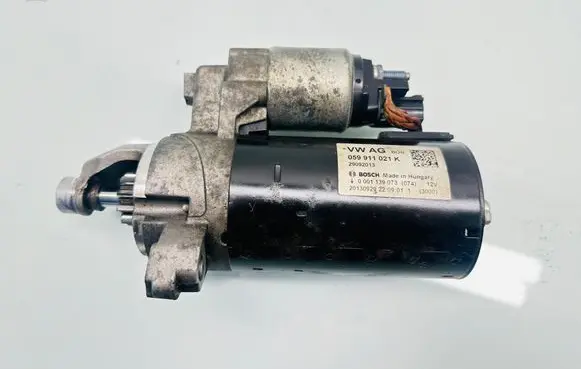 Audi A6 S6 C7 4G Starter motor 059911021K 29092013 0001139073