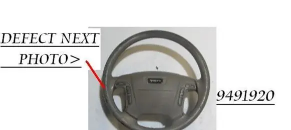 Volvo S80 Steering wheel 9491920