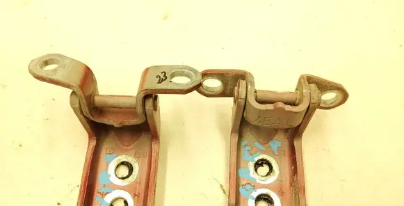 Front door hinge set