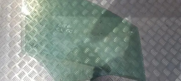 Citroen C4 I Front door window glass four-door