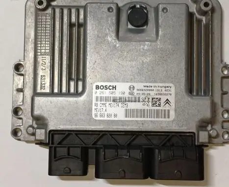 Peugeot 207 Engine control unit/module 9666382080 0261S05190 MEV174
