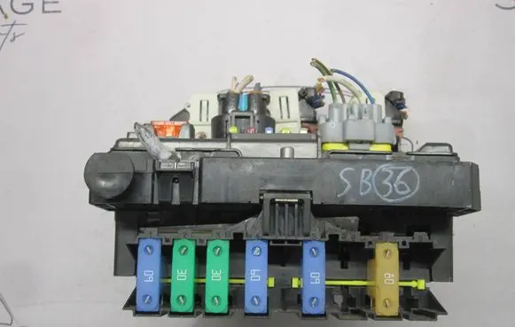 Citroen C3 Fuse module 9667199680