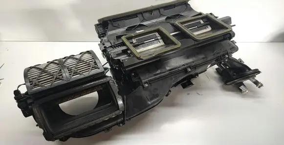Interior heater climate box assembly