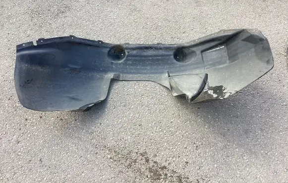 Jeep Commander Front wheel arch liner splash guards 55396462AB
