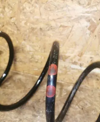 Mercedes-Benz C W204 Front coil spring