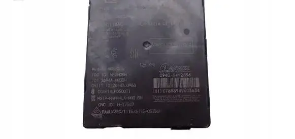 Volkswagen Polo VI Keyless (KESSY) go control unit/module 4251263616361
