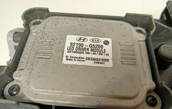 KIA Niro Headlight/headlamp