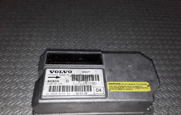 Volvo S60 Airbag control unit/module 0285001254