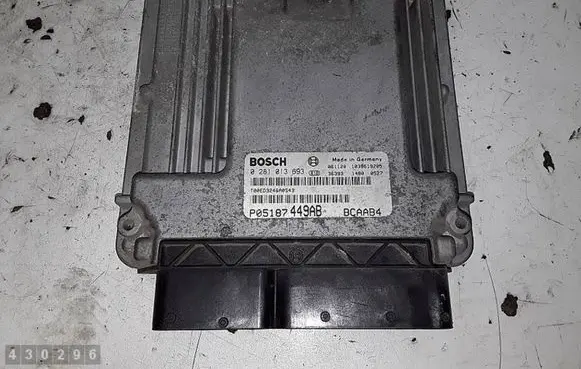 Dodge Caliber Engine control unit/module 0281013693 P05187449AB 1039S19205