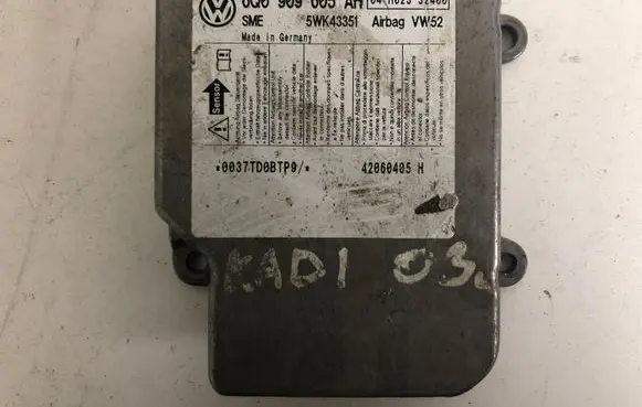 Volkswagen Caddy Airbag control unit/module 5WK43351 6Q0909605AH 42060450H
