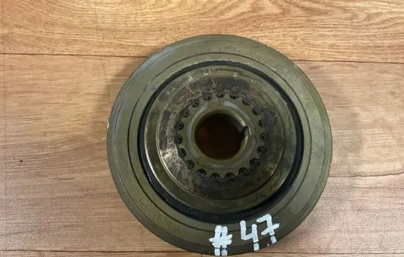 Citroen C5 Crankshaft pulley 9641741980