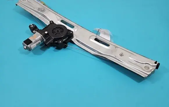 Front door window regulator with motor