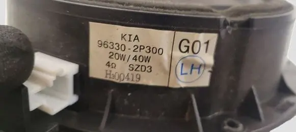 KIA Sorento Rear door speaker 963302P300