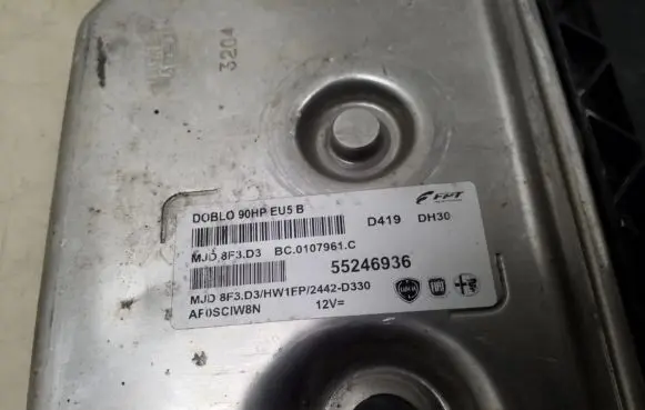 Fiat Doblo Engine control unit/module 55246936