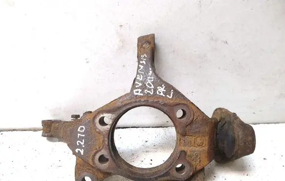 Front wheel hub spindle knuckle