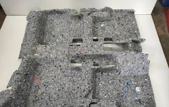 Volkswagen Caddy Front floor carpet liner 2K7863920C